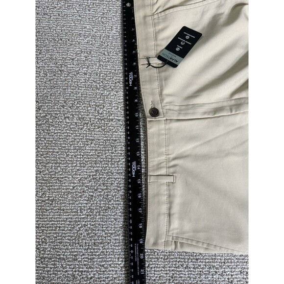 NWT Alfani Alfatech Khaki Chinos Men’s 38x30 Stretch Fit Water Repellant - Picture 5 of 6
